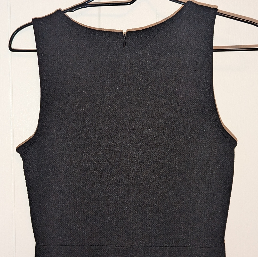 Romeo And Juliet Couture Black Jumpsuit With Botton Accents - Picture 4 of 4